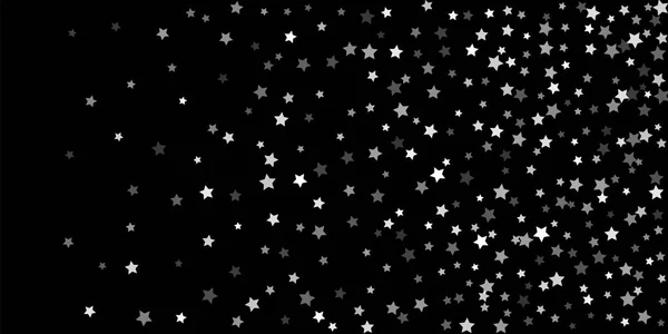 Abstraktní létající konfety hvězda. — Stockový vektor