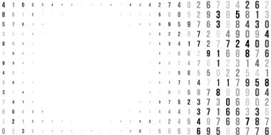 Soyut yarı ton doku numaraları ile.