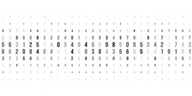 Soyut yarı ton doku numaraları ile.