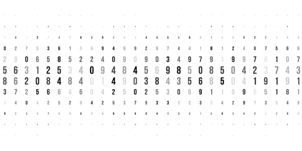 Абстрактна текстура напівтону з цифрами . — стоковий вектор