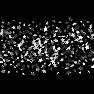 Düşen konfeti yıldız