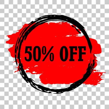 Modern minimalist satış afiş.