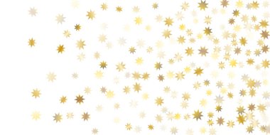 Altın konfeti arka planı.