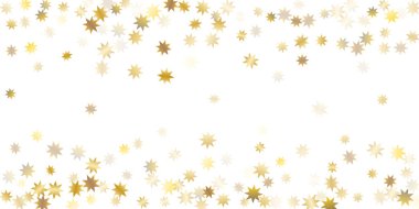 Altın konfeti arka planı.