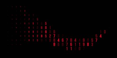 Soyut yarı ton doku kırmızı veya başlık