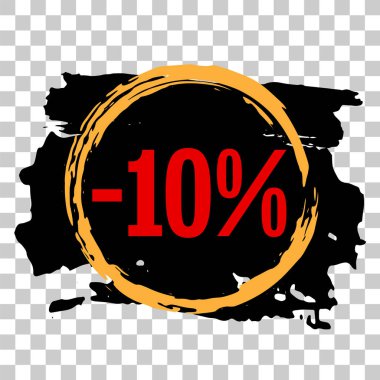 Modern minimalist satış afiş.