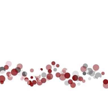 Soyut konfeti şeffaf noktalar.