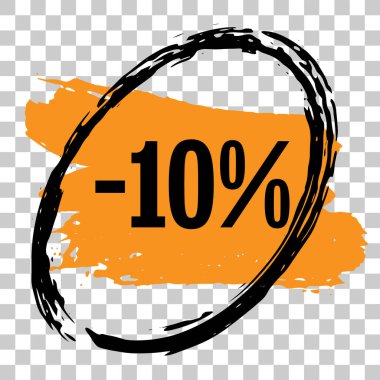 Modern minimalist satış afiş.