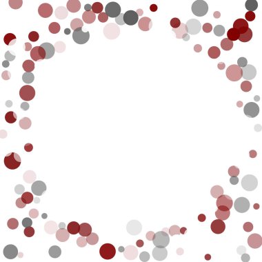 Soyut konfeti şeffaf noktalar.