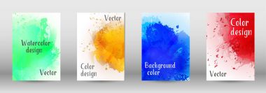 Sulu boya sprey resmini kapaklı tasarım.