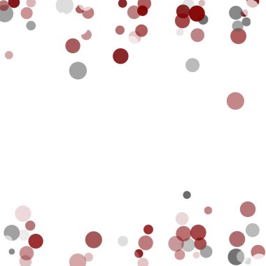 Soyut konfeti şeffaf noktalar.