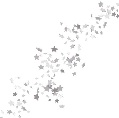 Düşen konfeti yıldız