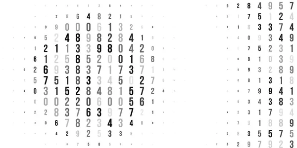 使用数字的抽象半色调纹理. — 图库矢量图片