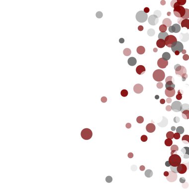 Soyut konfeti şeffaf noktalar.