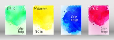 Sulu boya sprey resmini kapaklı tasarım.