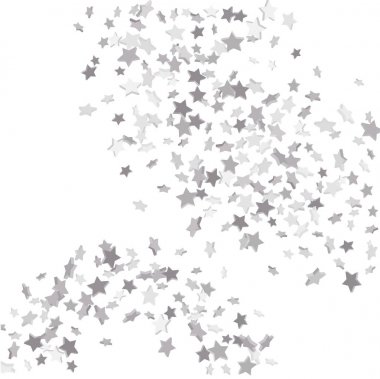 Düşen konfeti yıldız