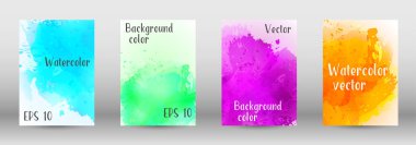 Sulu boya sprey resmini kapaklı tasarım.