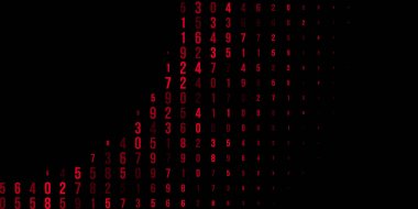 Soyut yarı ton doku kırmızı veya başlık