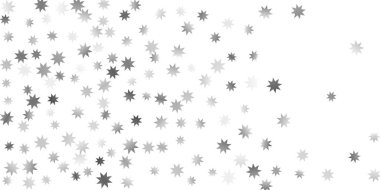 Beyaz bir arka plan üzerinde sabit yıldız.