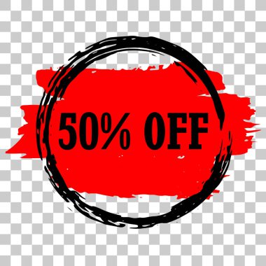 Modern minimalist satış afiş.