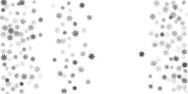 Beyaz bir arka plan üzerinde sabit yıldız.