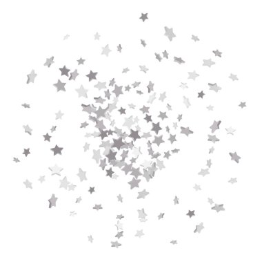 Düşen konfeti yıldız