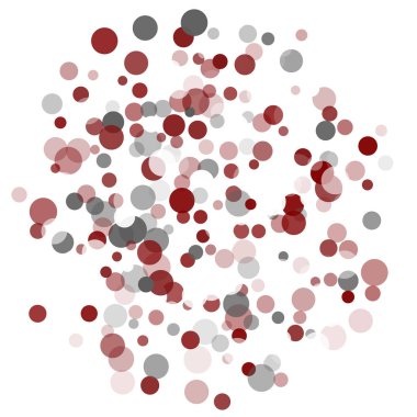 Soyut konfeti şeffaf noktalar.