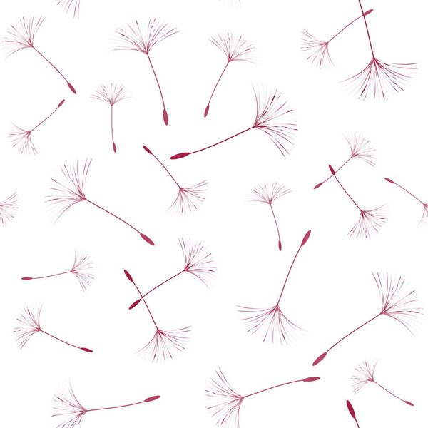 Seamless background from a dandelion.
