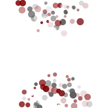 Soyut konfeti şeffaf noktalar.