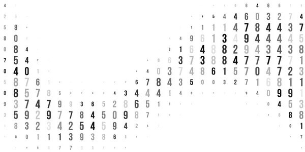 数字で抽象的なハーフトーン テクスチャ. — ストックベクタ
