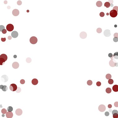 Soyut konfeti şeffaf noktalar.