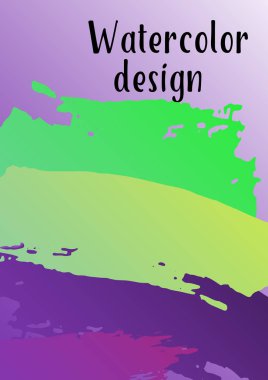 Vektör suluboya arkaplan.