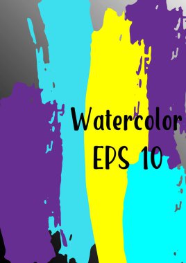 Vektör suluboya arkaplan.