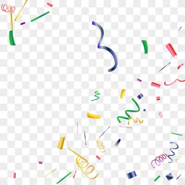 Renkli konfeti parlak ışıltı. 