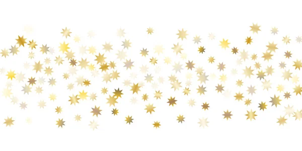 Golden casual confettis fond. — Image vectorielle