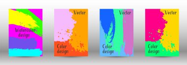 Vektör suluboya arkaplan.