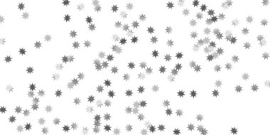 Beyaz bir arka plan üzerinde sabit yıldız.