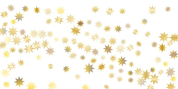 Golden casual confettis fond. — Image vectorielle