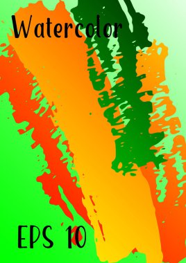 Vektör suluboya arkaplan.