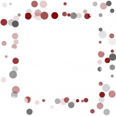 Soyut konfeti şeffaf noktalar.