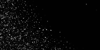 Bir siyah gümüş parçacıkları glitter