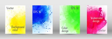 Sulu boya sprey resmini kapaklı tasarım.