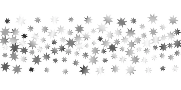白い背景に流れ星. — ストックベクタ