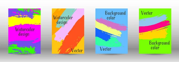 Vector watercolor background. — Stock Vector