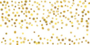 Altın konfeti arka planı.