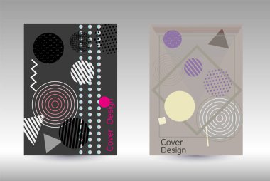 Memphis kapak tasarımı.