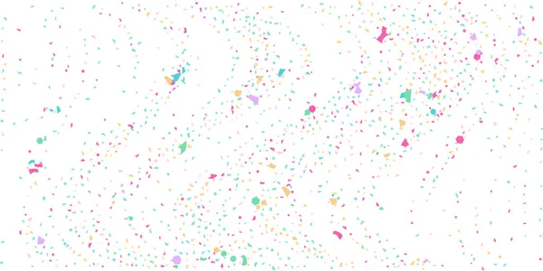 Abstracte vliegende confetti. — Stockvector