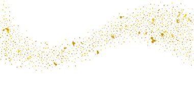 Altın parıltılı yıldız. 