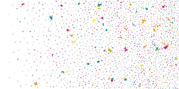 Abstract flying confetti. — Stock Vector