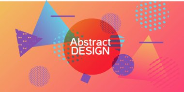 Geometrik soyut arkaplan.